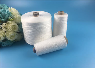 Hilado hecho girar poliéster 100 para tejer el color blanco o teñido crudo anti - bacterias