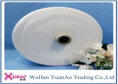 China El hilado de costura S del poliéster blanco crudo y la torsión de Z teñieron proceso de fabricación de los hilados de polyester proveedor
