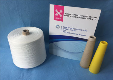 China Hilado blanco crudo de la alta tenacidad el 100 por ciento de hilados de polyester hechos girar Virgen proveedor