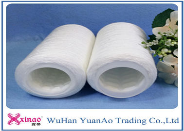 Fabricantes Undyed 100% de los hilados de polyester de la Virgen con el tubo plástico Eco amistoso