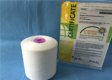 Fabricantes blancos crudos de los hilados de polyester, hilados de polyester hechos girar en el tubo plástico