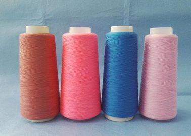 China Colores seleccionados Virgen hechos girar teñidos de los hilados de polyester 100% para hacer hilos de coser proveedor