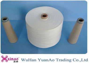 China Hilados de polyester 100% hechos girar base de la Virgen e hilados de polyester blancos crudos proveedor