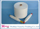 Hilados de polyester hechos girar tela de los vaqueros en la base de papel, hilados de polyester blancos crudos proveedor
