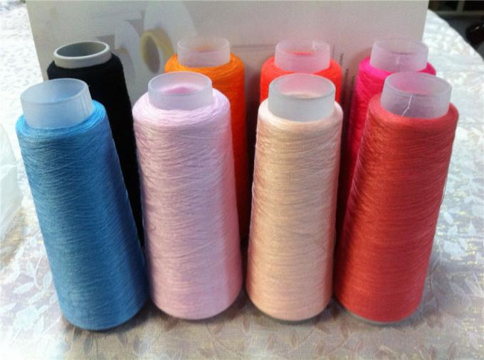 Fabricante modificado para requisitos particulares del hilo de coser de la ropa del hilo 40/2 los 5000M del poliéster de la firmeza del color