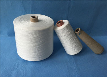 Hilados de polyester hechos girar anillo blanco crudo 100, altos hilados de polyester de la tenacidad Kontless
