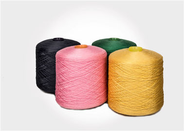100 coloreados sin nudos hicieron girar la torsión de los hilados de polyester TFO/la buena uniformidad hecha girar anillo 