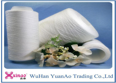 China 20s/6 hilo de coser hecho girar poliéster material blanco crudo, hilados de polyester 100% proveedor