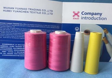 China Abrasión baja de la contracción - hilados de polyester hechos girar anillo resistente 40/2 color para la máquina de TFO proveedor