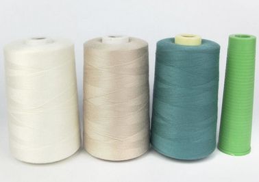 China El 100% brillante HIZO GIRAR los hilados de polyester hechos girar 500M/CONE de coser del hilo 40S/2 de la máquina del poliéster proveedor