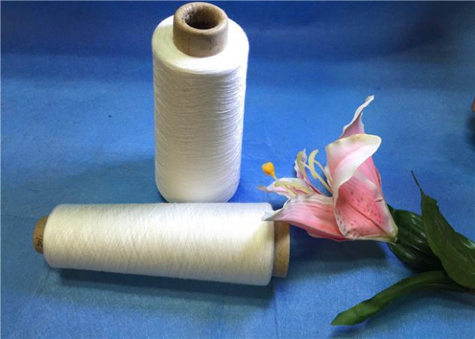 Hilados de polyester hechos girar de costura, blanco crudo, hilo hecho girar poliéster del hilado