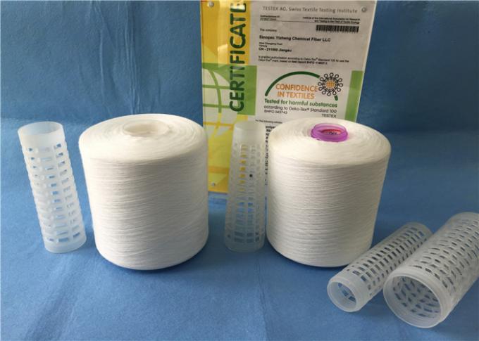 30/2 hilados de polyester hecho girar anillo plástico de alta resistencia del cono del tubo